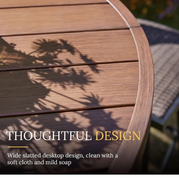 Gorgeous outside patio table.NEW‎ IN BOX. - Picture 3 of 9